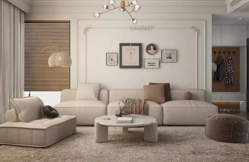 客厅沙发如何摆放合适？沙发材料选哪种靠谱？